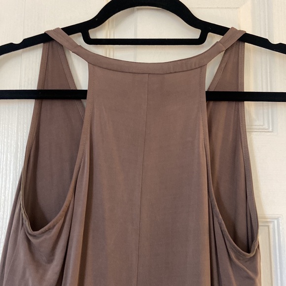 Midi anthropologie dress - lavender/brown - Picture 6 of 7